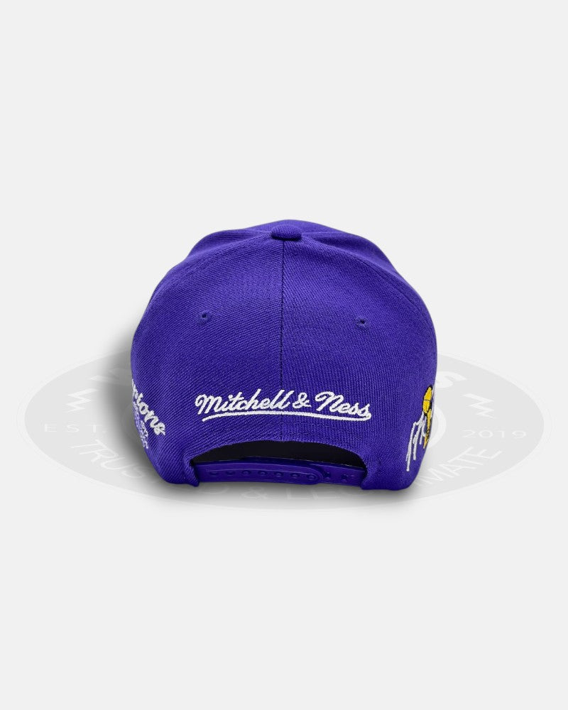 Los Angeles Lakers NBA Champion Overall Logo Pro Crown Snapback Hat