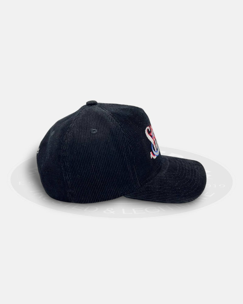 Philadelphia 76ers Hard Wood Classic Collection Corduroy Pro Pinch Fit Snapback Hat