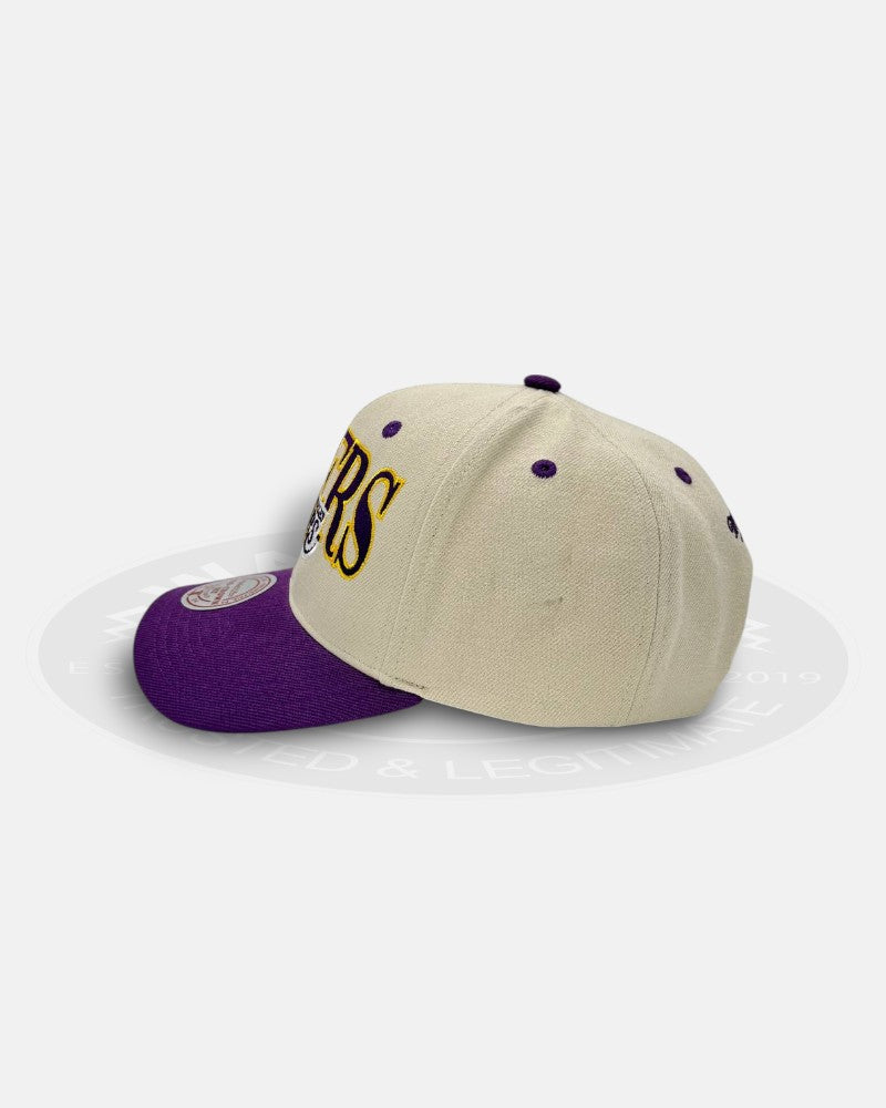 Los Angeles Lakers Team Logo Pro Crown Snapback Hat