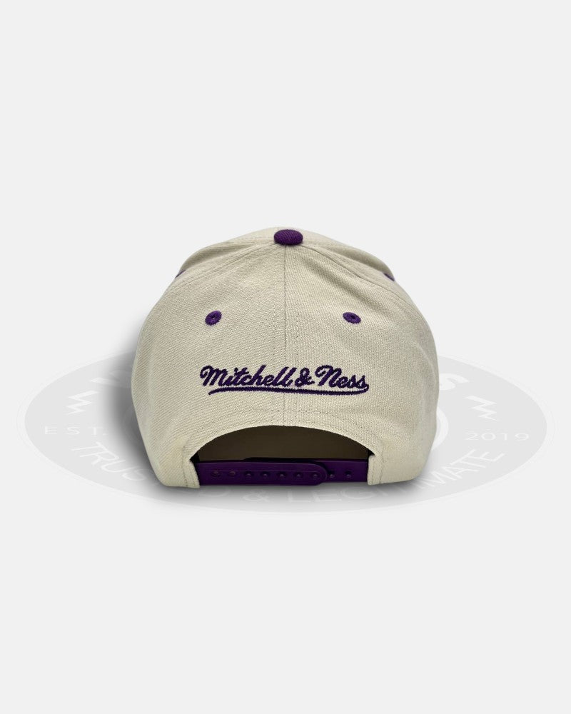 Los Angeles Lakers Team Logo Pro Crown Snapback Hat