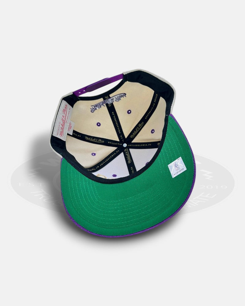 Los Angeles Lakers Team Logo Pro Crown Snapback Hat