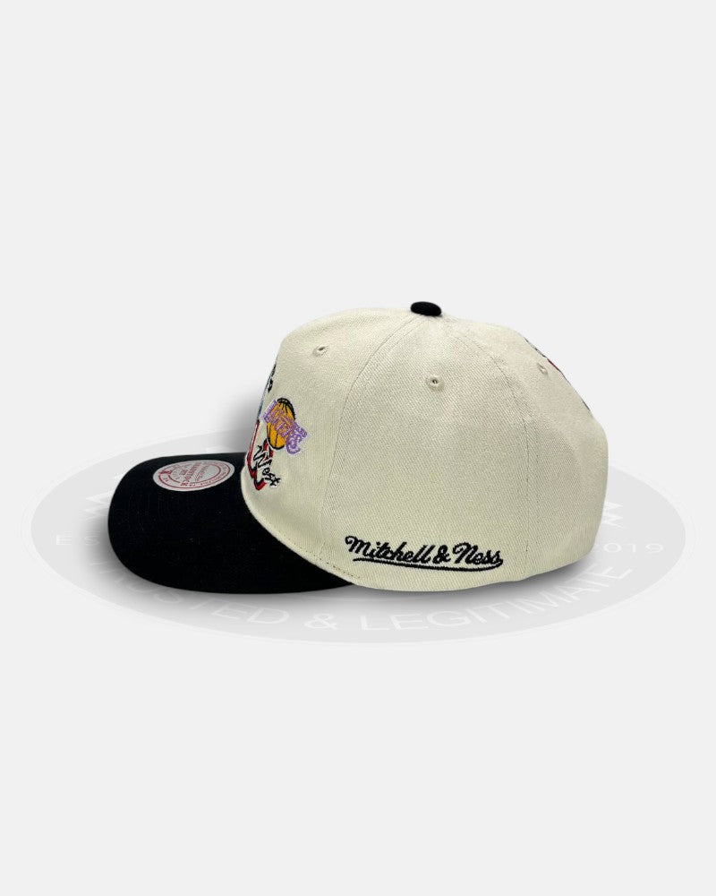 Chicago Bulls East vs Los Angeles Lakers West 1991 NBA Finals Deadstock Fit Snapback Hat