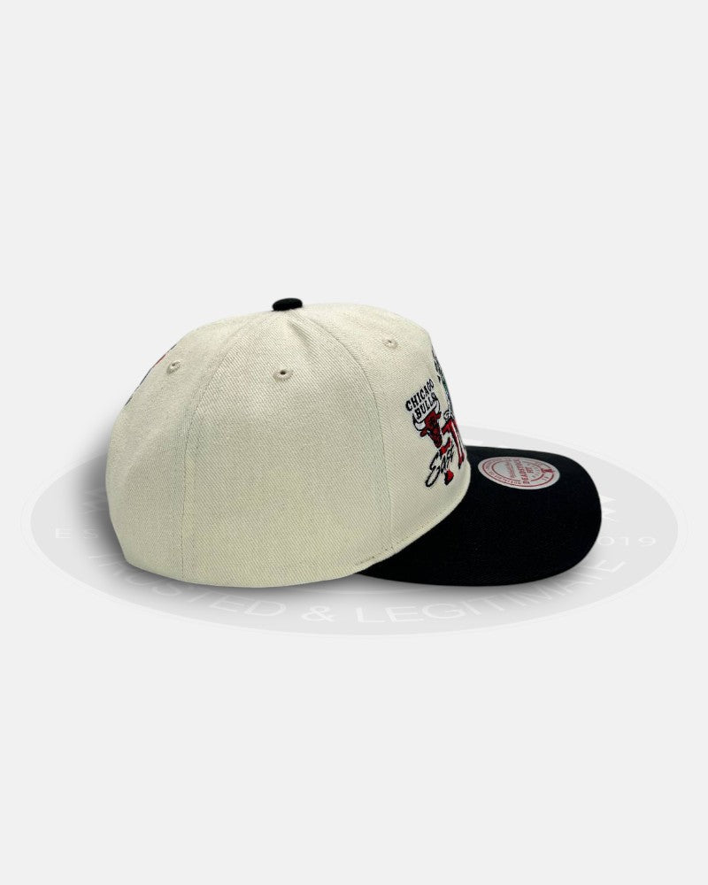 Chicago Bulls East vs Los Angeles Lakers West 1991 NBA Finals Deadstock Fit Snapback Hat