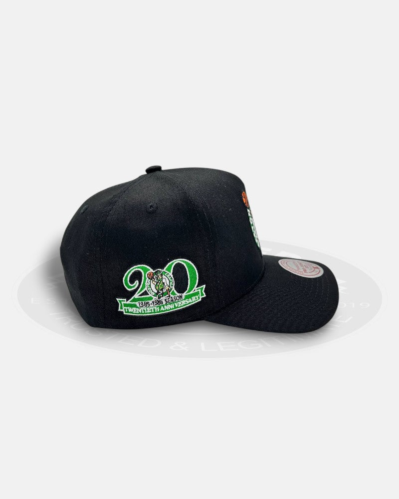 Boston Celtics Side Emblem Pro Pinch Snapback Hat