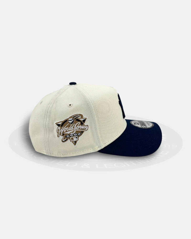 New York Yankees Harbor Blue 9FORTY A-Frame Snapback Hat