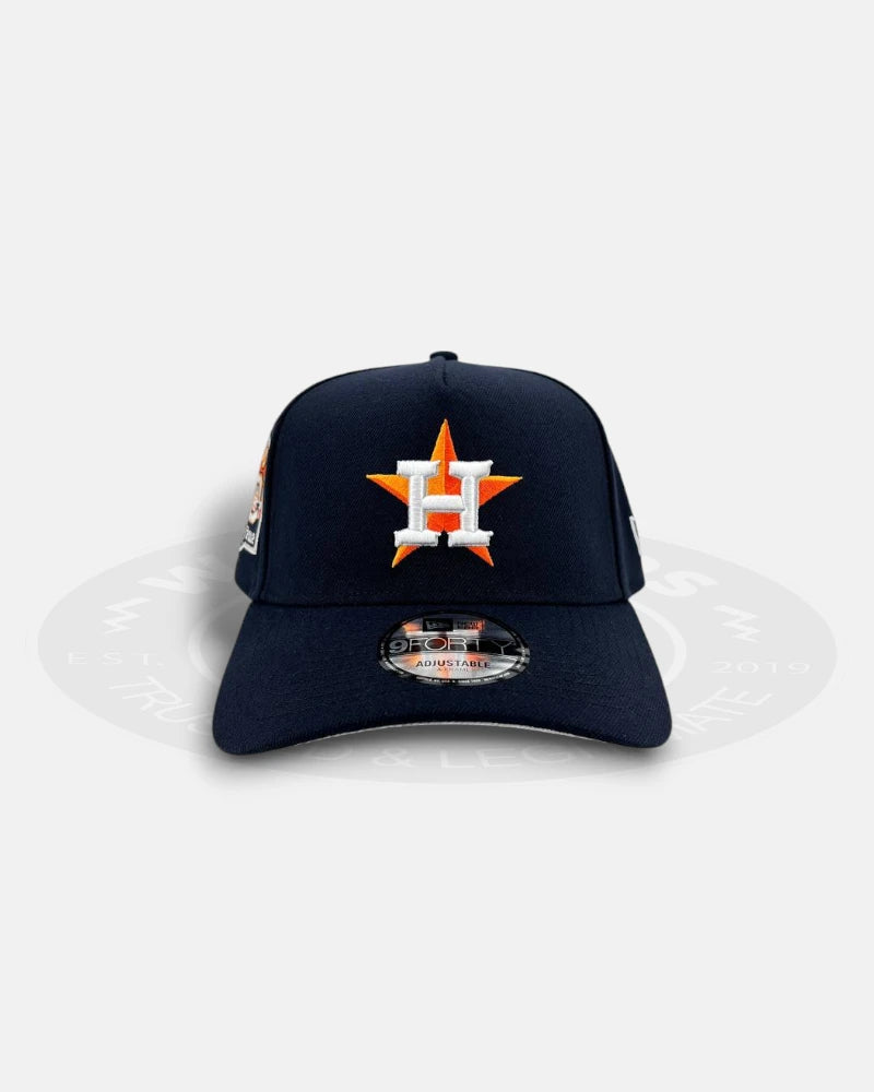 Houston Astros 50th Anniversary Navy Blue 9Forty A-Frame Snapback Hat