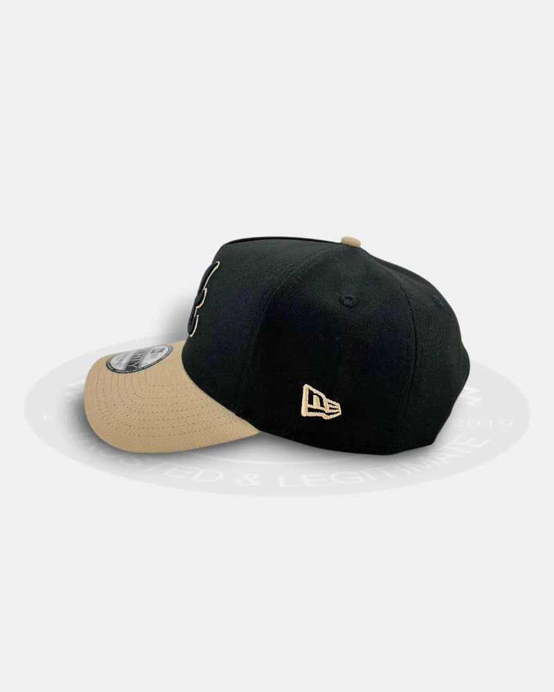 Atlanta Braves Midnight Dunes 9FORTY A-Frame Snapback Hat