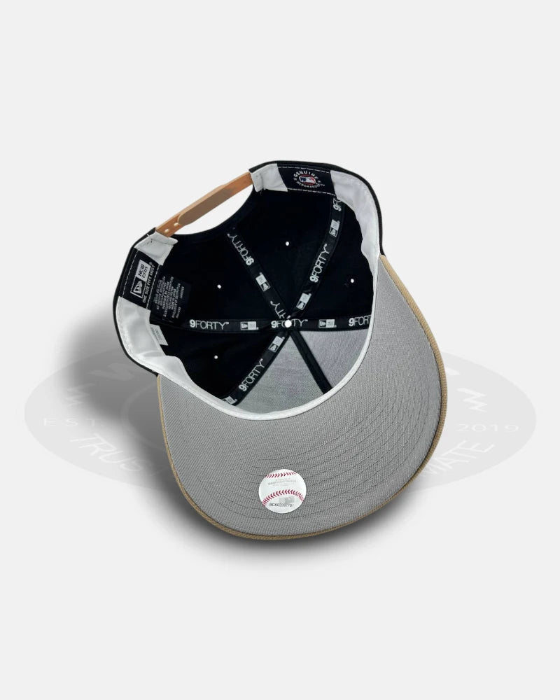 Atlanta Braves Midnight Dunes 9FORTY A-Frame Snapback Hat