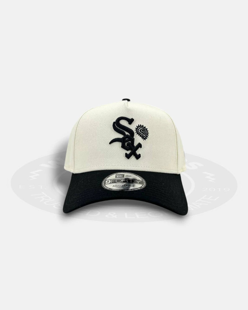 Chicago White Sox Paisley Chrome Two Tone 9FORTY A-Frame Snapback Hat