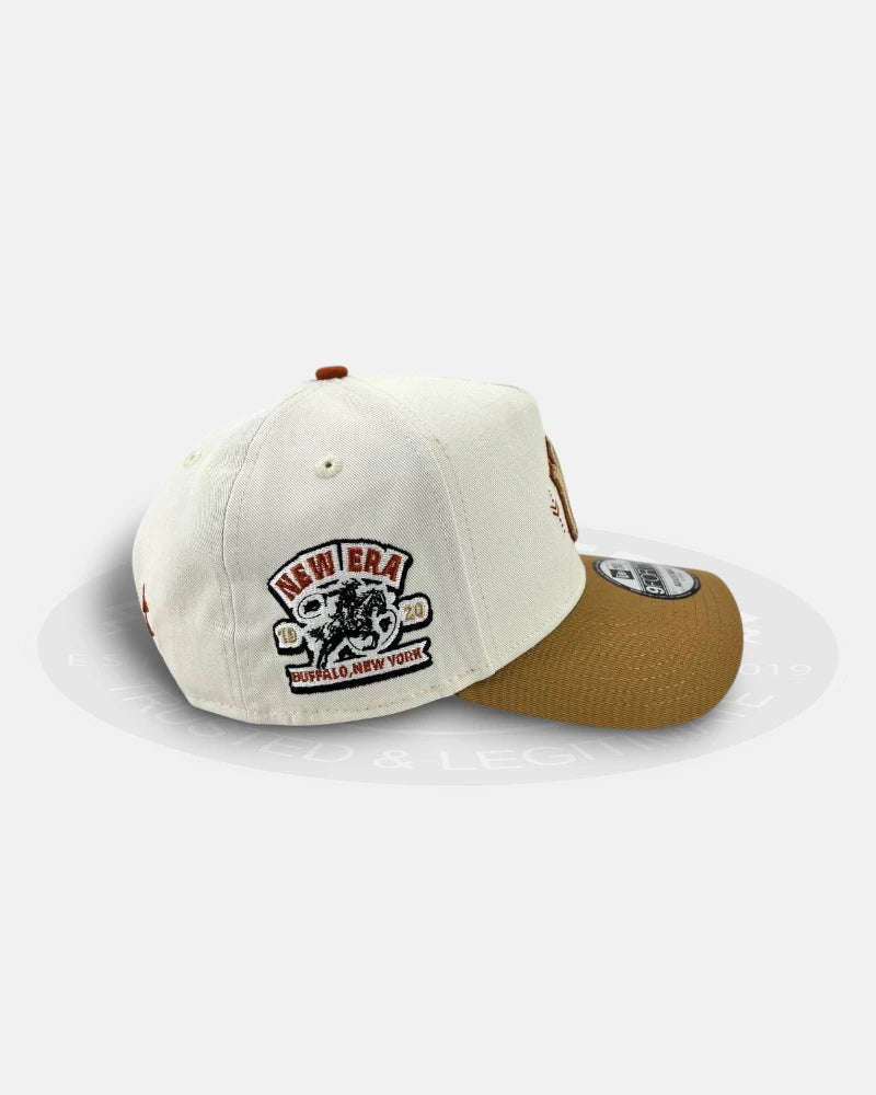 New York Yankees Desert Flame 9FORTY A-Frame Snapback Hat