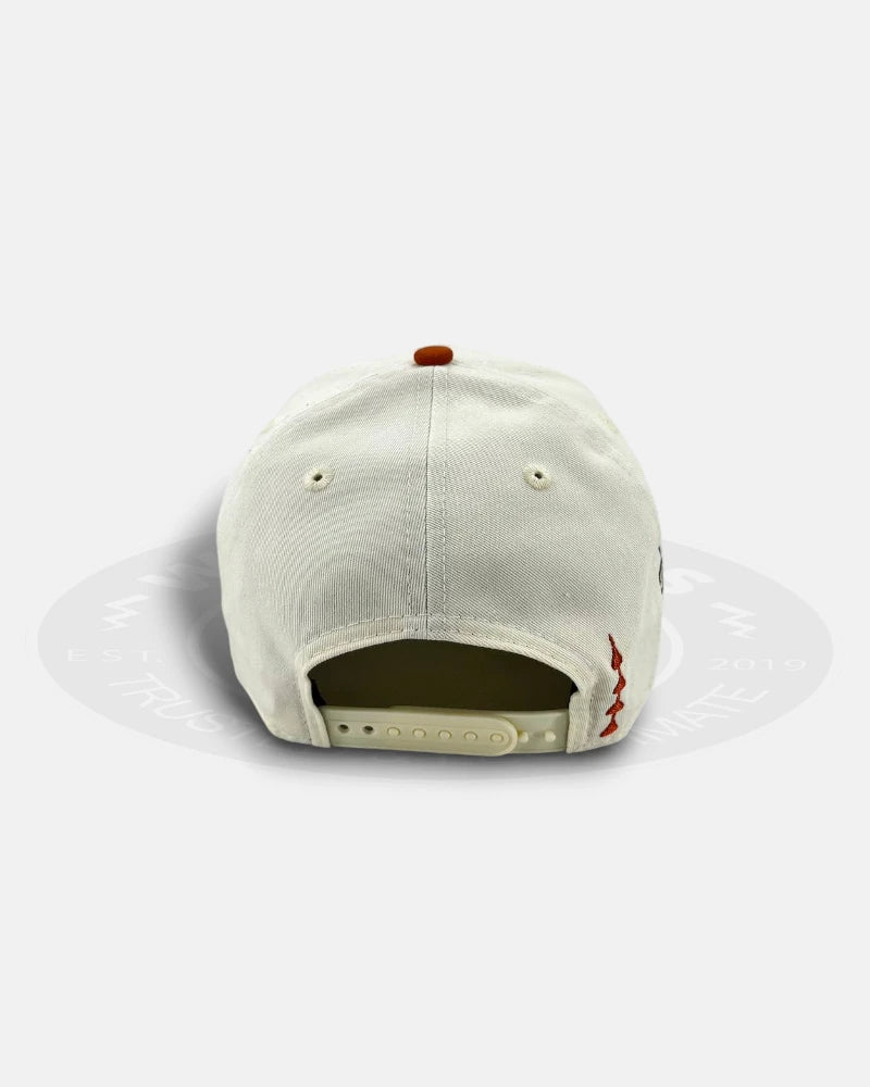 New York Yankees Desert Flame 9FORTY A-Frame Snapback Hat