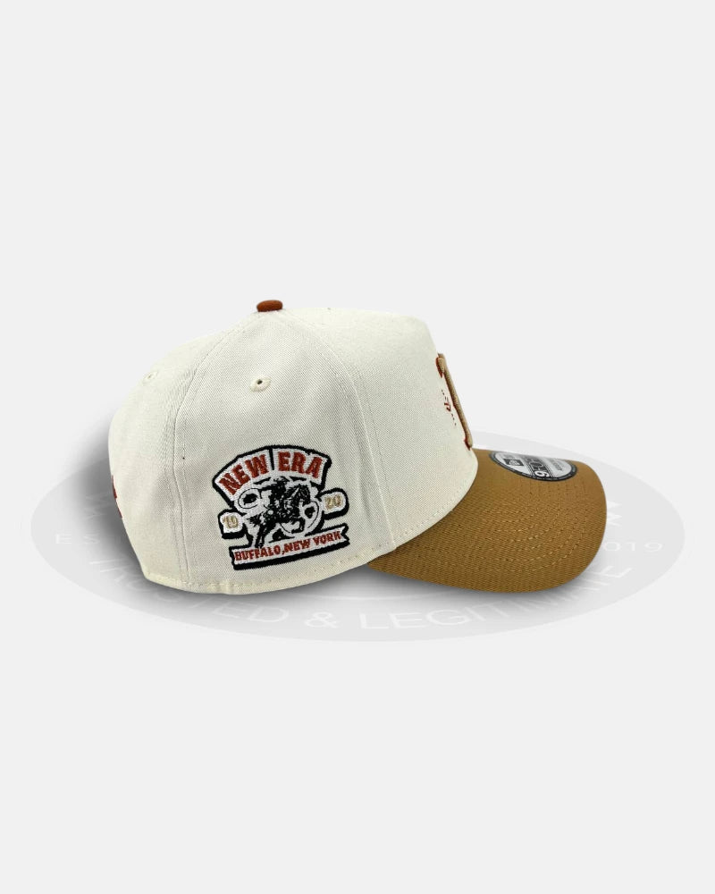 Boston Red Sox Desert Flame 9FORTY A-Frame Snapback Hat