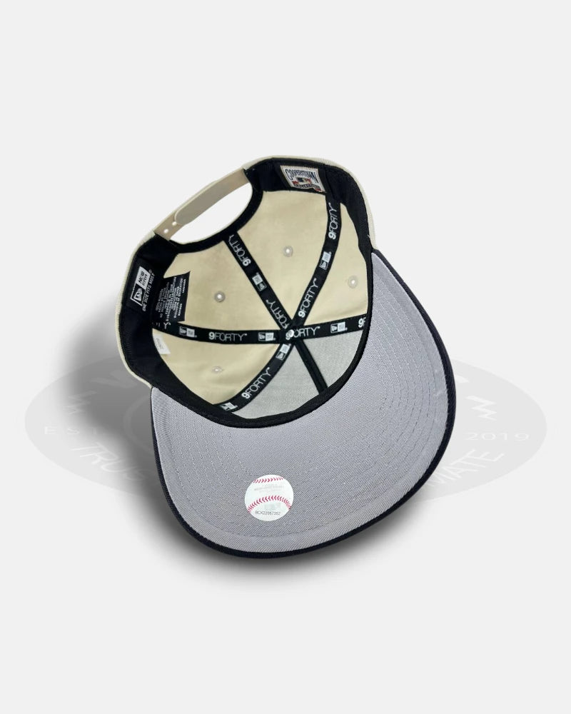 Boston Red Sox 2004 World Series Stone Chrome Two Tone 9FORTY A-Frame Snapback Hat