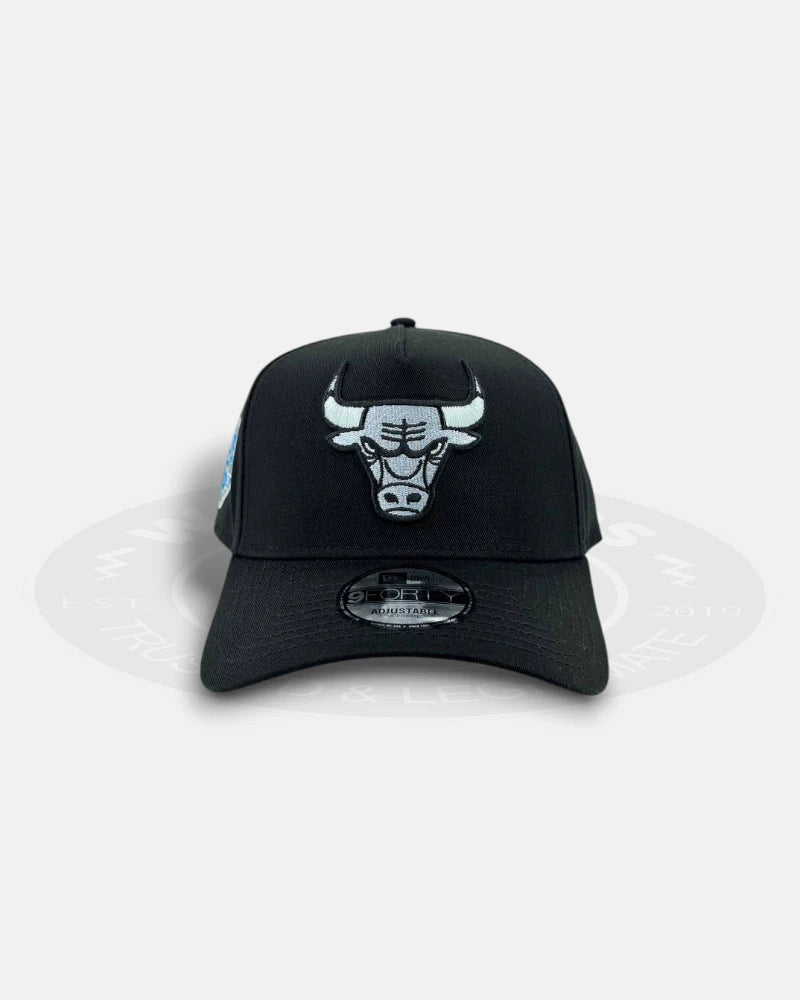 Chicago Bulls Blue Frost 9FORTY A-Frame Snapback Hat