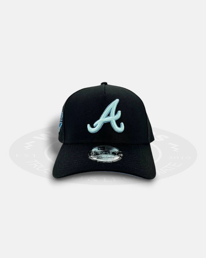Atlanta Braves Blue Frost 9FORTY A-Frame Snapback Hat