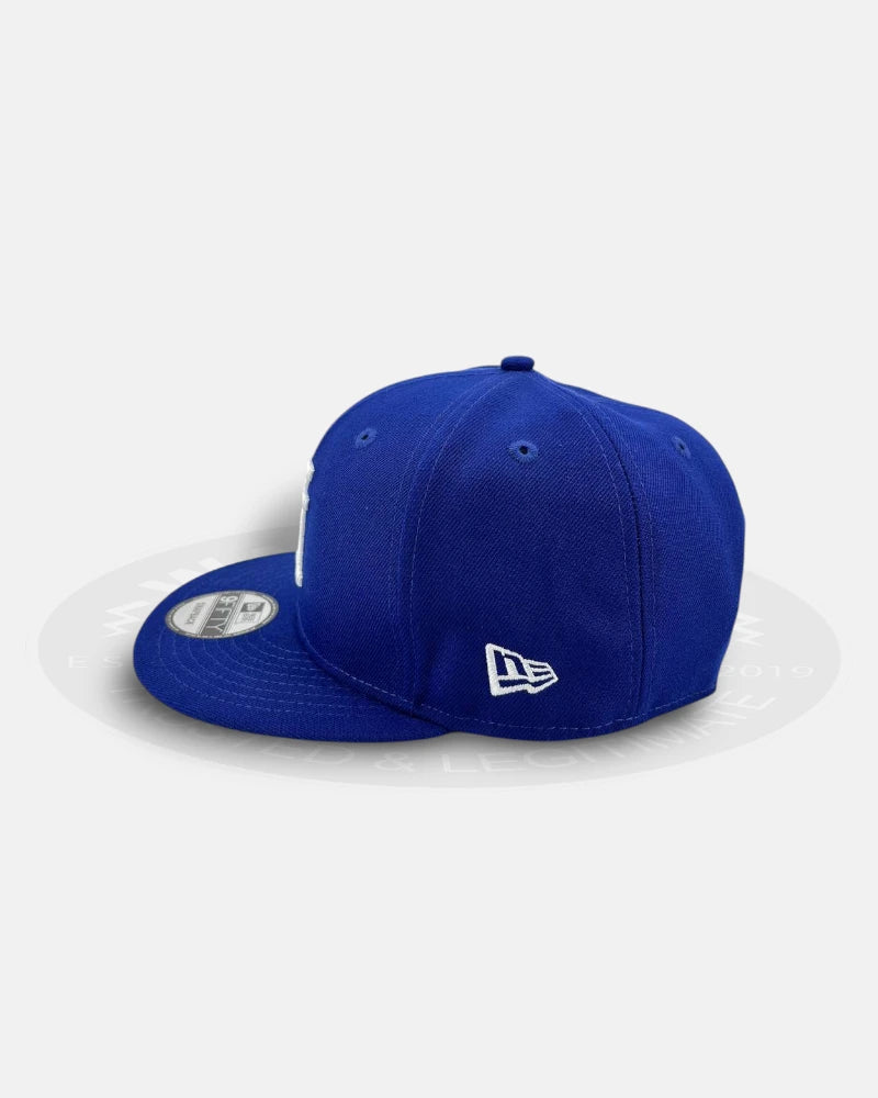 Los Angeles Dodgers Upside Down Royal Green Underbrim 9FIFTY Snapback Hat