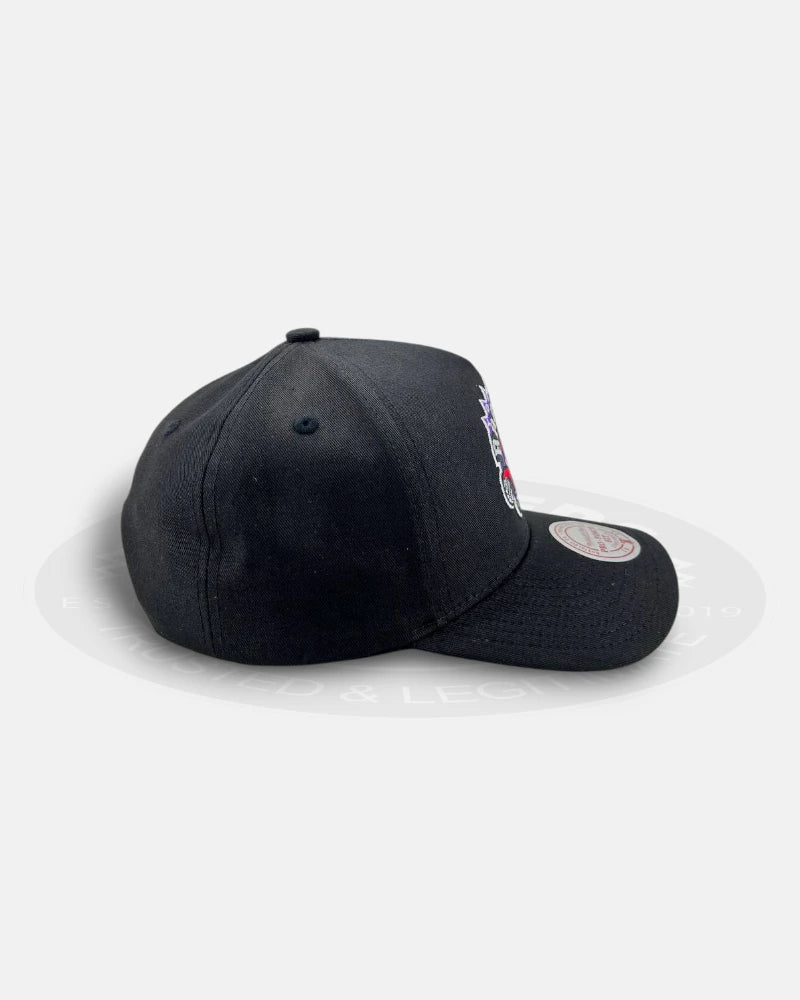 Toronto Raptors HWC Black Pro Pinch Snapback Hat