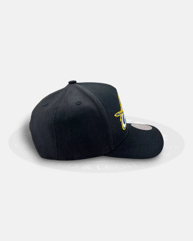 Cleveland Cavaliers HWC Black Pro Pinch Snapback Hat