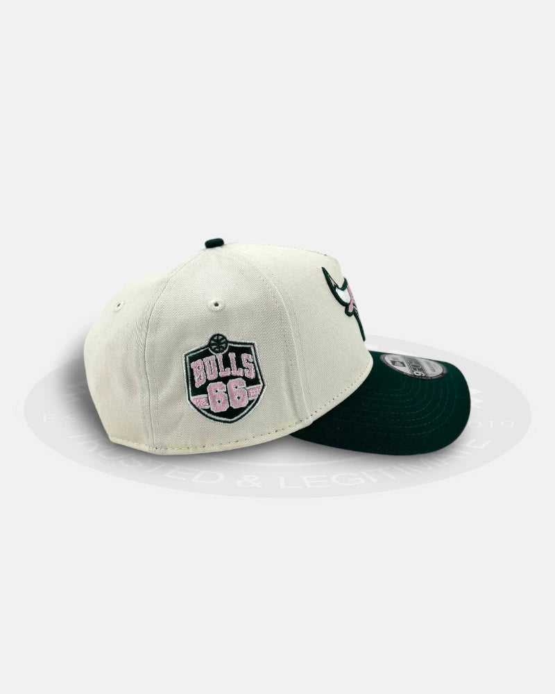 Chicago Bulls Neon Forest 9FORTY A-Frame Snapback Hat