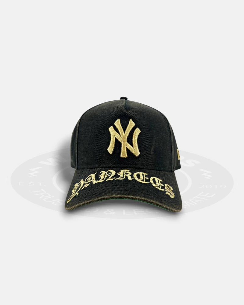 New York Yankees Gothic Fade 9FORTY A-Frame Snapback Hat