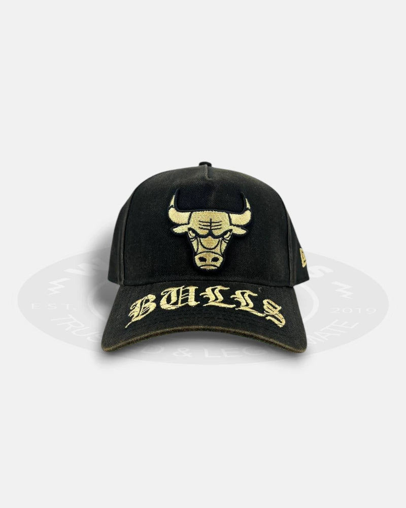 Chicago Bulls Gothic Fade 9FORTY A-Frame Snapback Hat