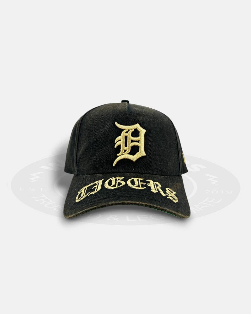 Detroit Tigers Gothic Fade 9FORTY A-Frame Snapback Hat