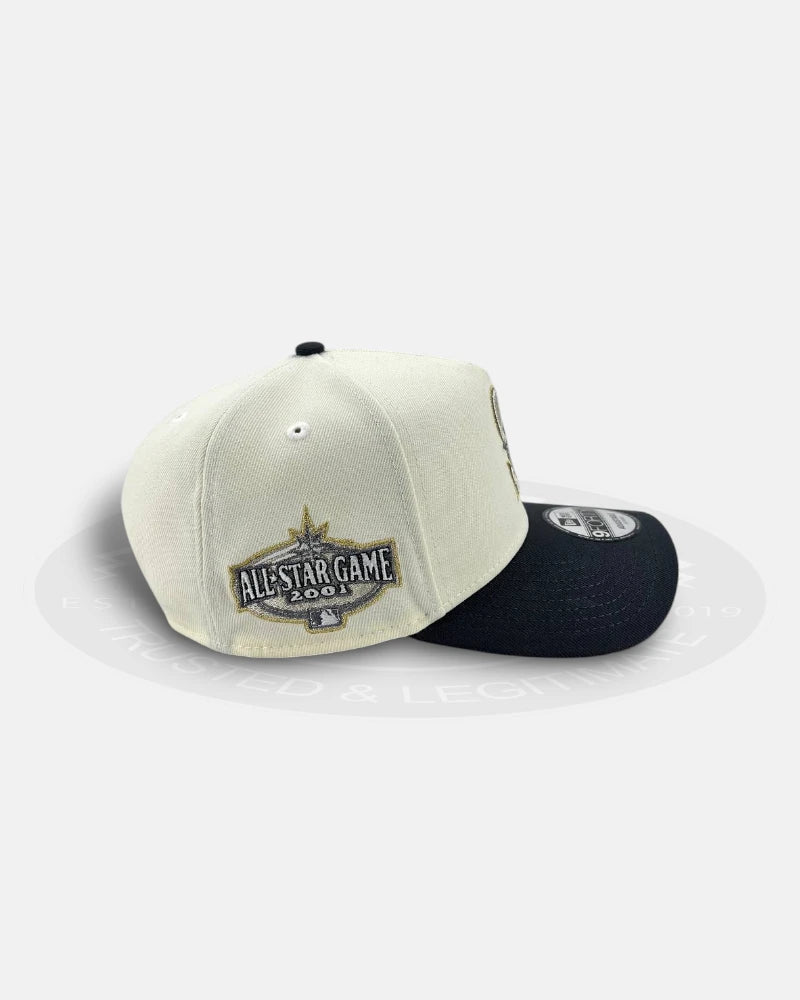 Seattle Mariners All Stare Game 2001 Chrome Two Tone 9FORTY A-Frame Snapback Hat