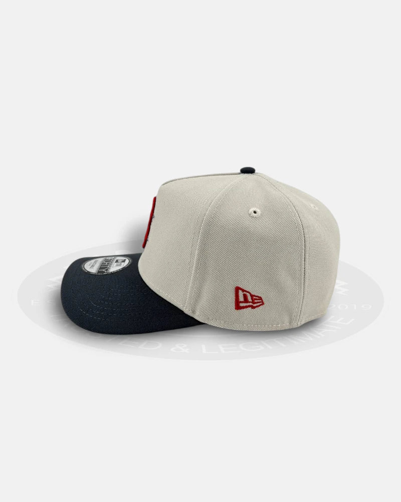 Boston Red Sox Crimson Steel 9FORTY A-Frame Snapback Hat