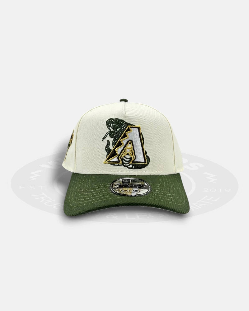 Arizona Diamondbacks Chrome Green 9FORTY A-Frame Snapback Hat