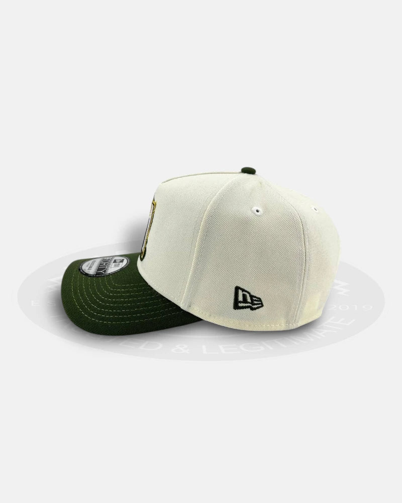 Arizona Diamondbacks Chrome Green 9FORTY A-Frame Snapback Hat