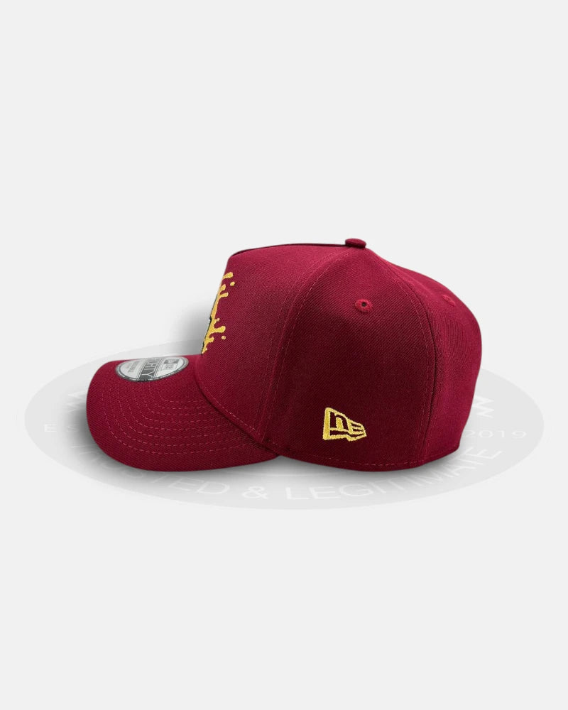 Los Angeles Dodgers Splash Shohei Ohtani Maroon 9FORTY A-Frame Snapback Hat