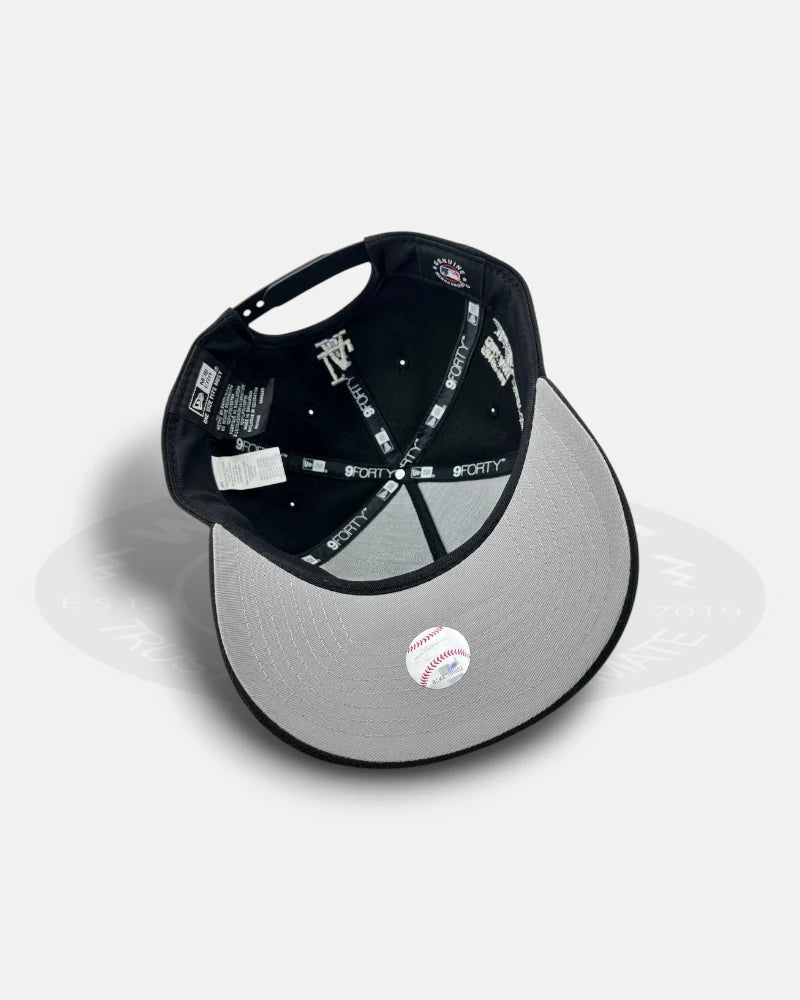 Los Angeles Dodgers Ohtani Hanja Black Silver 9FORTY A-Frame Snapback Hat