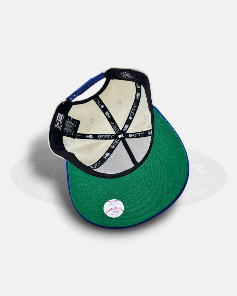 New York Mets 60th Crest Chrome 9FORTY A-Frame Snapback Hat