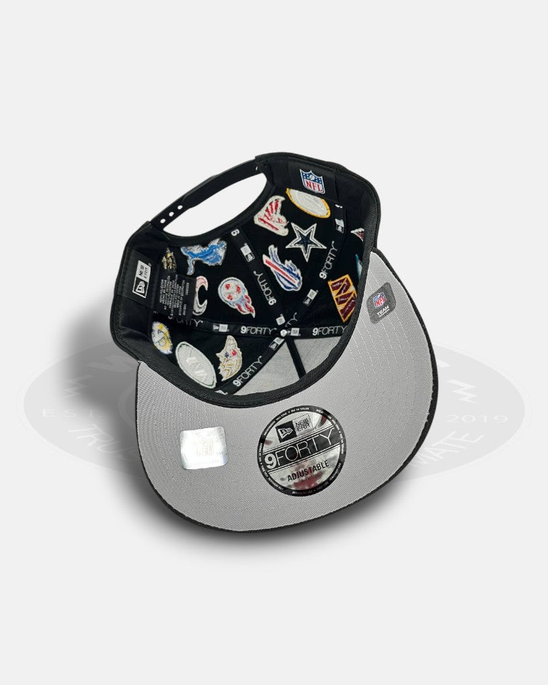 National Football League Overall Team Logo 9Forty A-Frame Snapback Hat