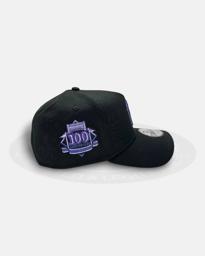 New York Yankees 100th Anniversary Purple Underbrim 9Forty A-Frame Snapback Hat