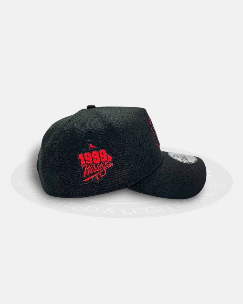 New York Yankees 1999 World Series Red Underbrim 9Forty A-Frame Snapback Hat
