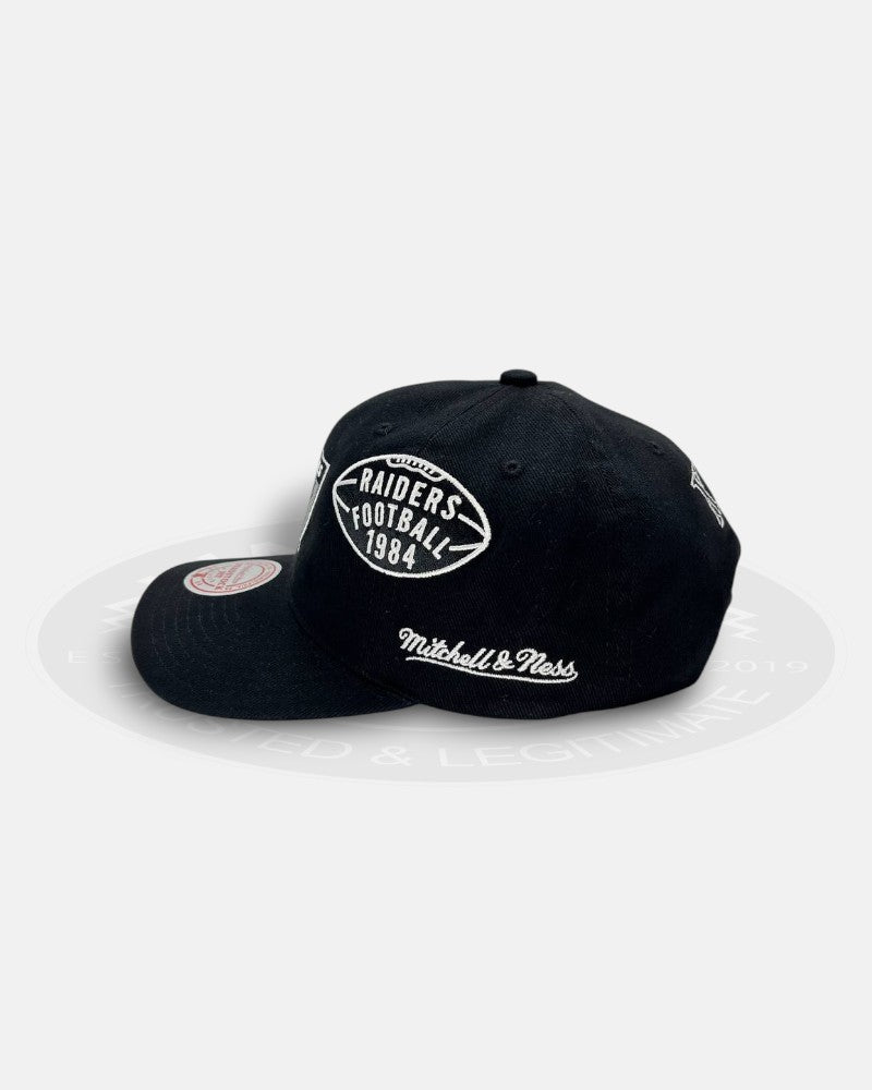 Los Angeles Raiders 1984 Raiders Football Deadstock Fit Snapback Hat