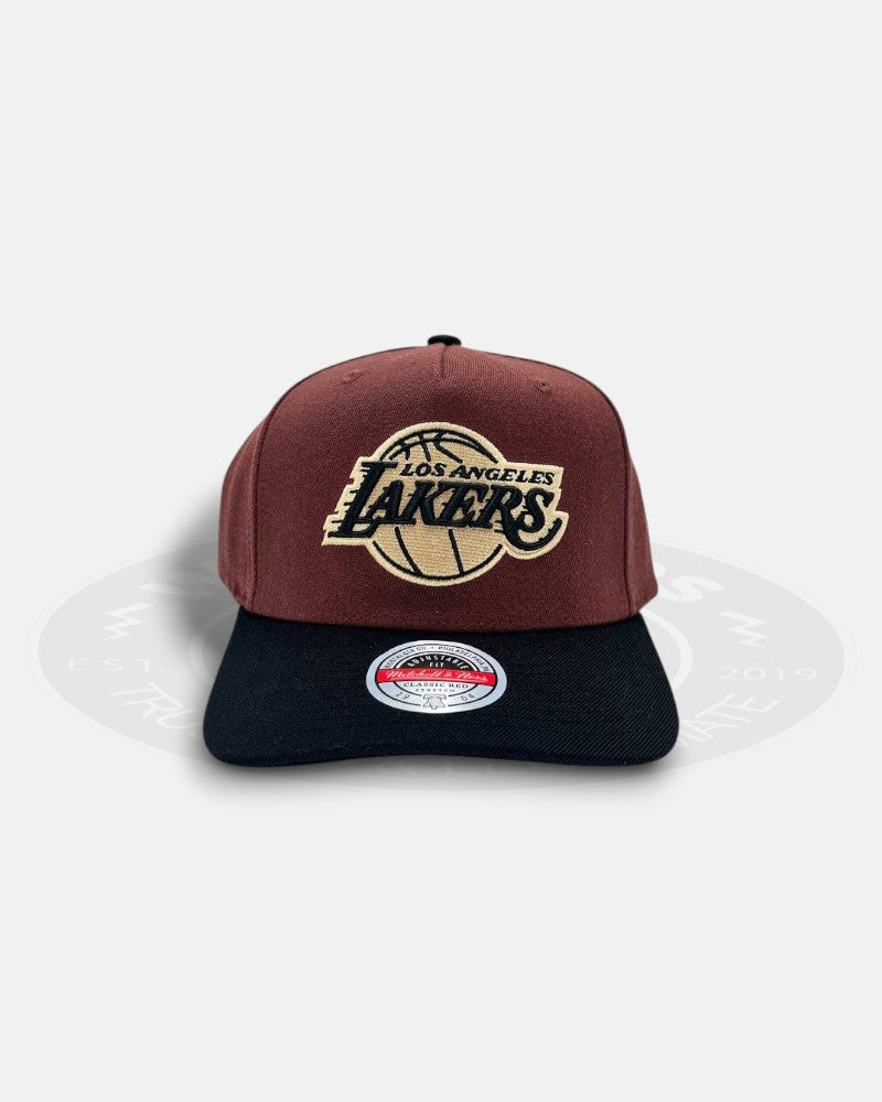 Los Angeles Lakers Two Tone Grey Underbrim Adjustable Fit Snapback Hat
