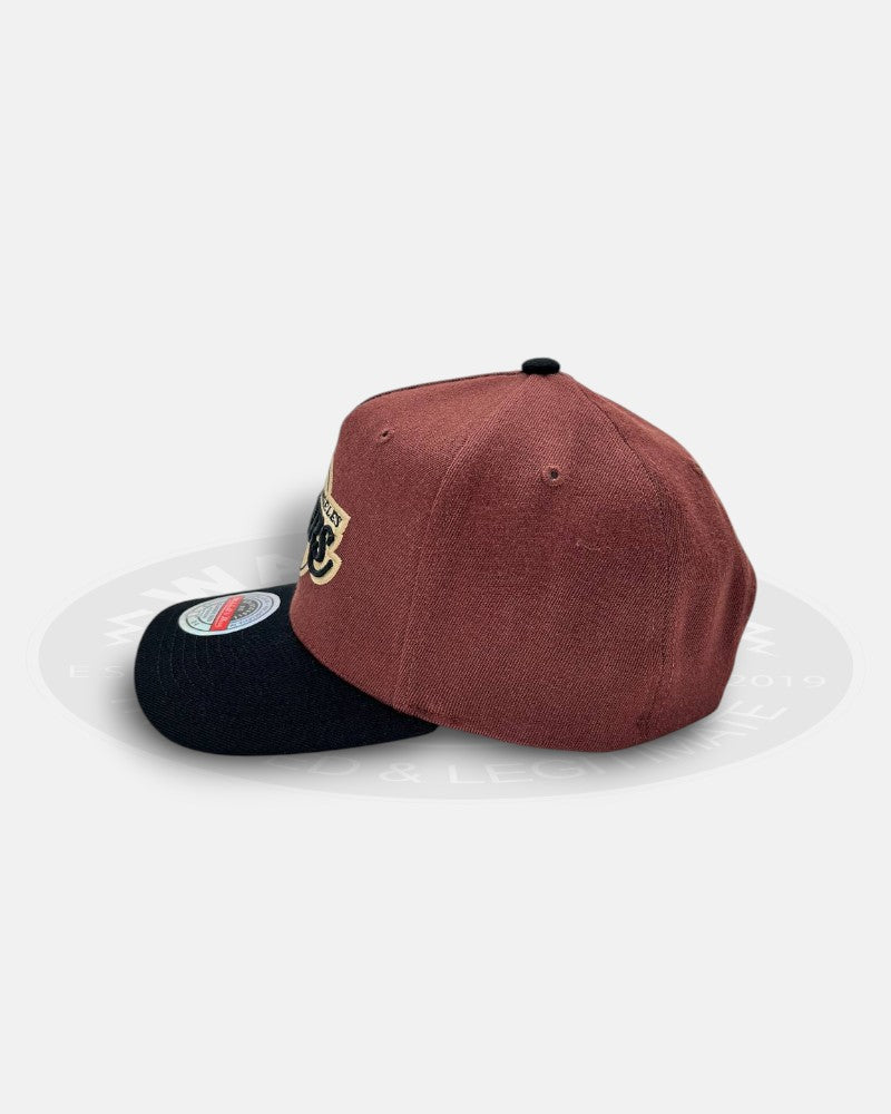 Los Angeles Lakers Two Tone Grey Underbrim Adjustable Fit Snapback Hat