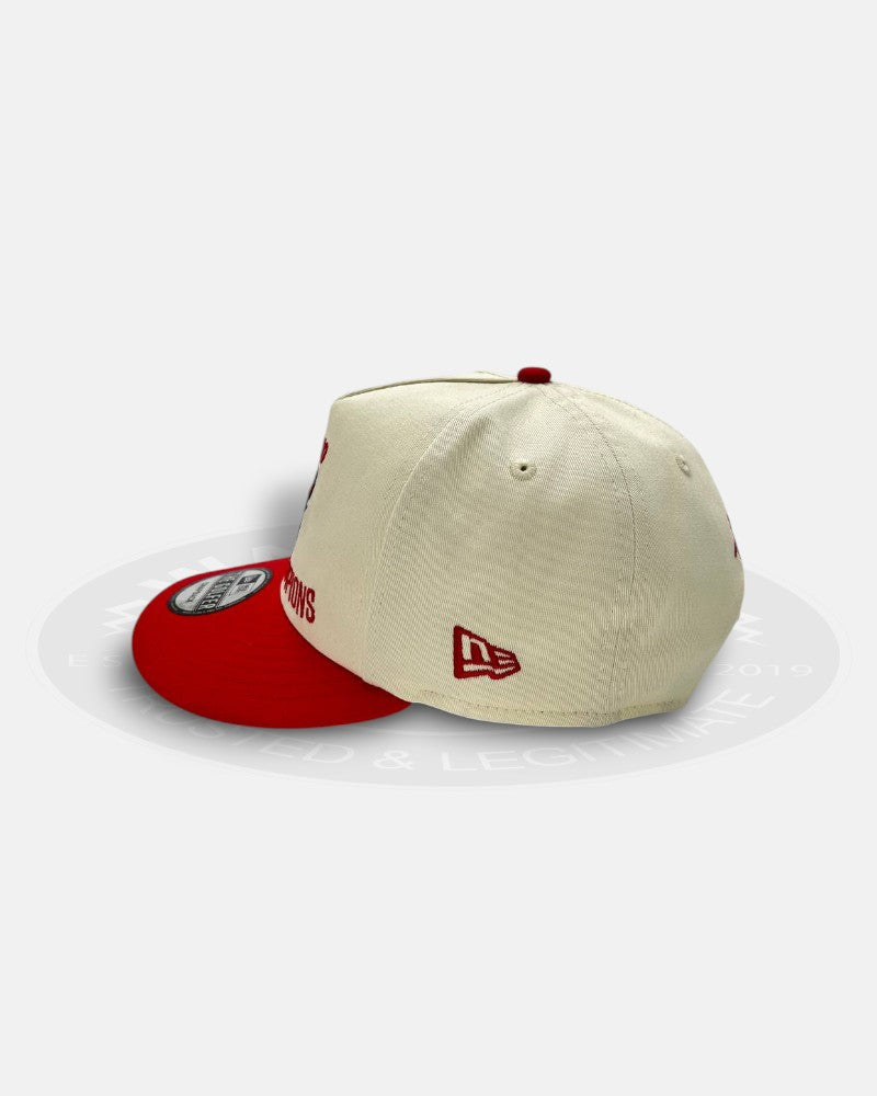 Chicago Bulls 6x NBA Champions Overall Logo The Golfer Snapback Hat