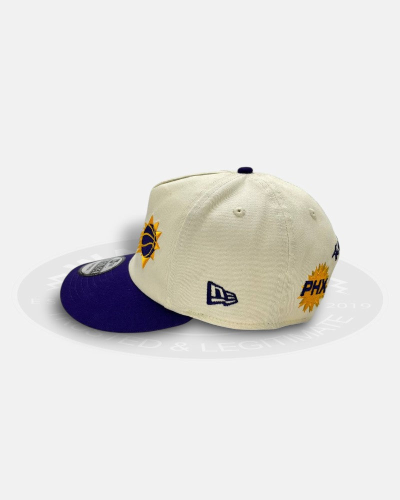 Phoenix Suns Multi-Dunk Golfer A-Frame Snapback Hat