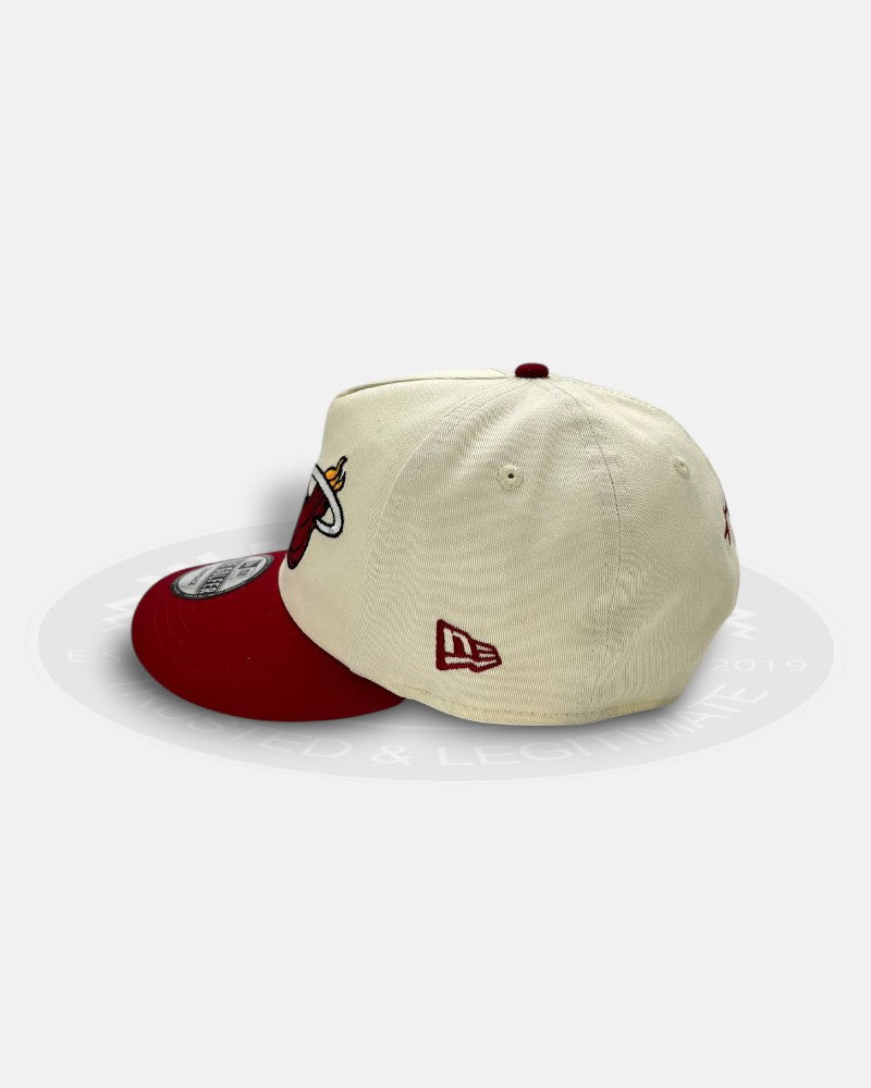 Miami Heat Multi-Dunk Golfer A-Frame Snapback Hat