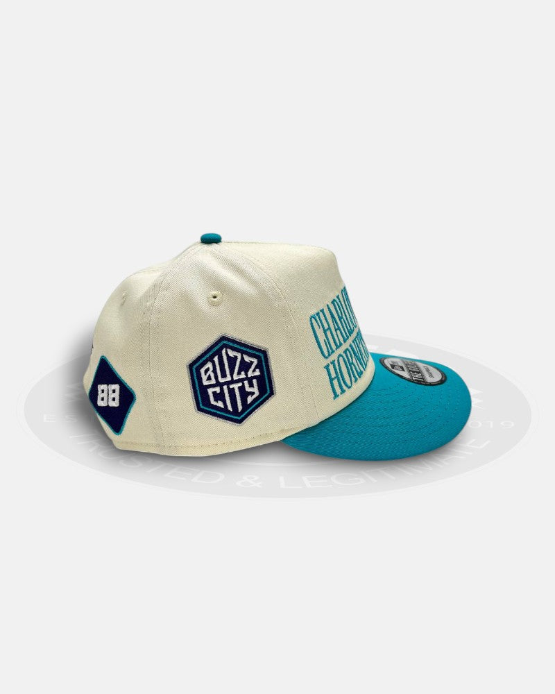 Charlotte Hornets Multi-Dunk Golfer A-Frame Snapback Hat