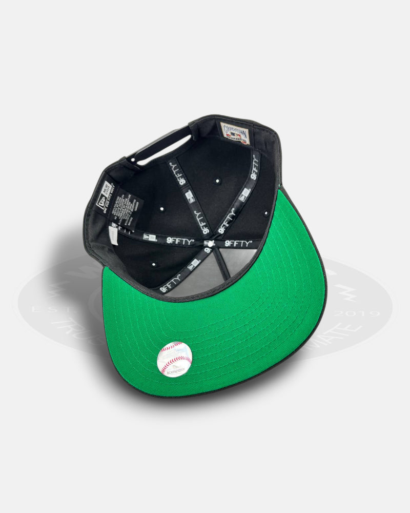 Oakland Athletics Alt Crest Precurve 9FIFTY A-Frame Snapback Hat