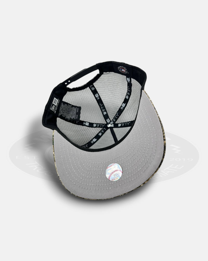 Los Angeles Dodgers Upside Down Realtree Trucker 9FIFTY A-Frame Snapback Hat
