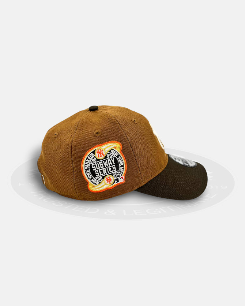 New York Yankees Bourbon Dualtone Cityline 9TWENTY Strapback Hat