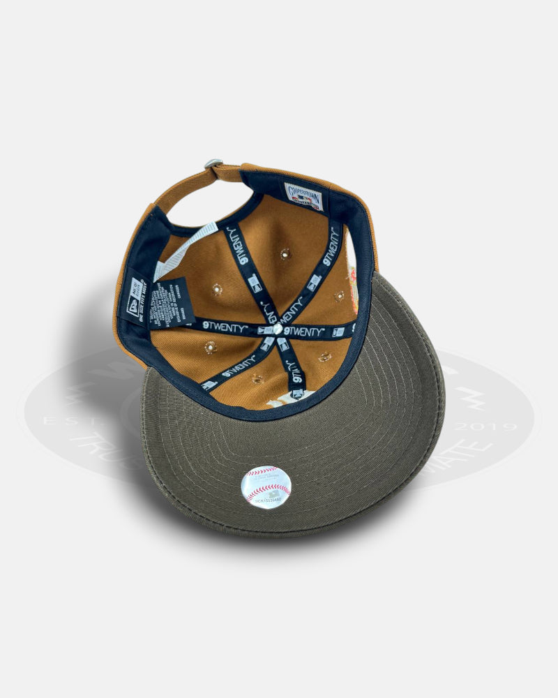 New York Yankees Bourbon Dualtone Cityline 9TWENTY Strapback Hat