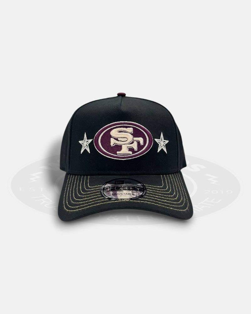 San Francisco 49ers Ivory Stars Outlaws 9Forty A-Frame Snapback Hat