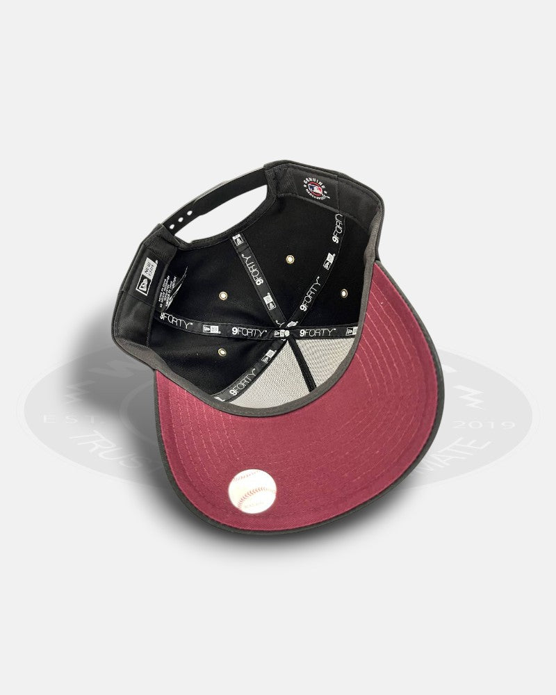 Texas Rangers Ivory Stars Outlaws 9Forty A-Frame Snapback Hat
