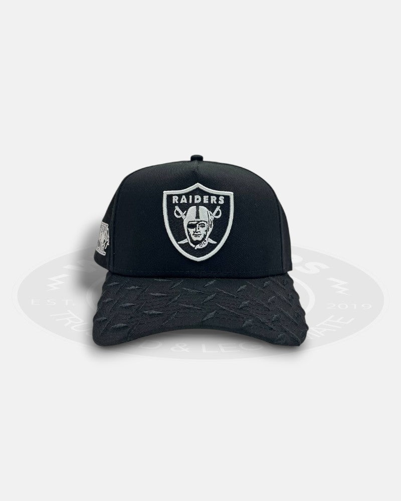 Las Vegas Raiders Super Bowl XVIII 9Forty A-Frame Snapback Hat
